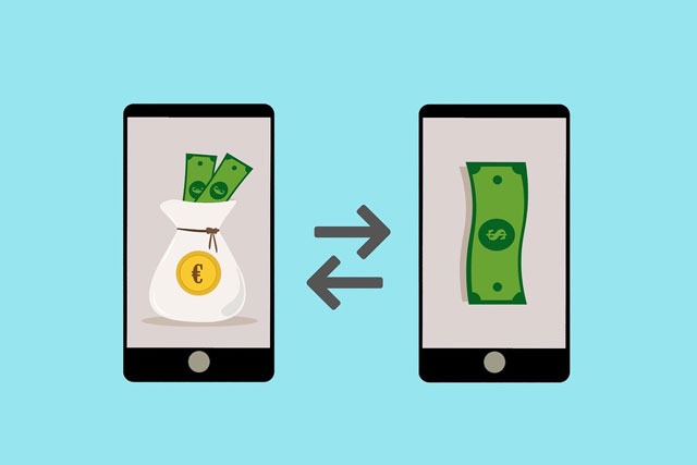 Bankkarten vs. elektronische Geldbörsen