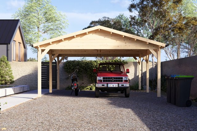 carports Carports aus Holz