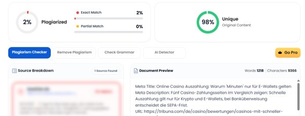 e_wallet Auszahlung in Minuten - Das gilt meist nur für E-Wallets
