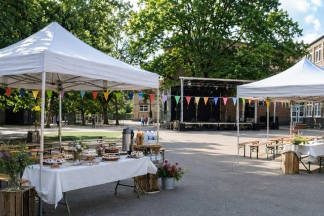 wetterschutz Events im Freien