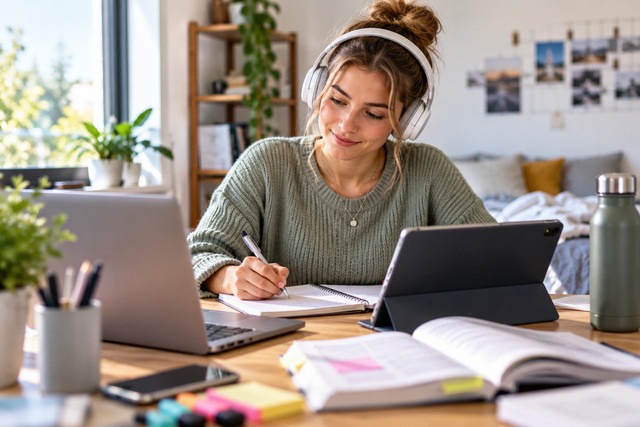 Lernen ohne Campus - Fernuni App